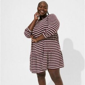 Torrid Super Soft Long Sleeve Lounge / Sleep Dress Sz 3 / 22/24